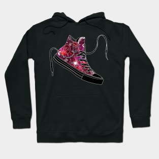 Aries high tops - Space canvas Hoodie